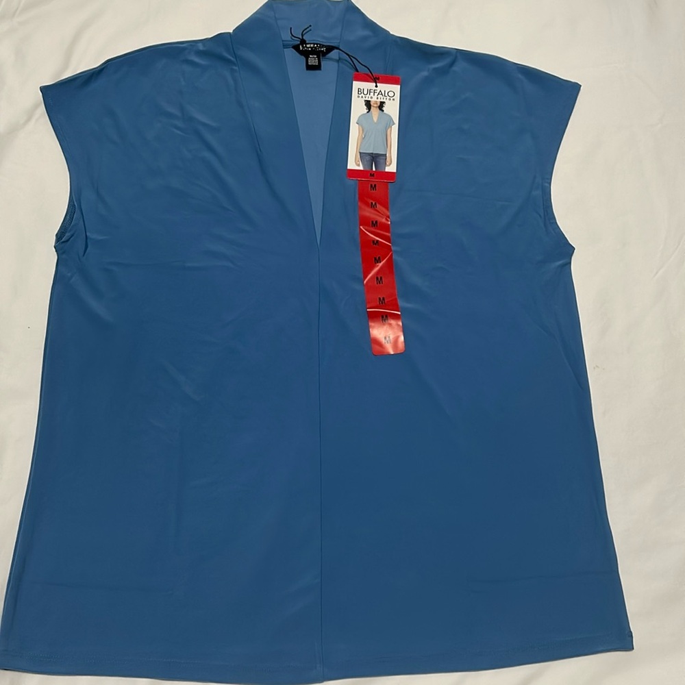 Buffalo blouse blue M NWT